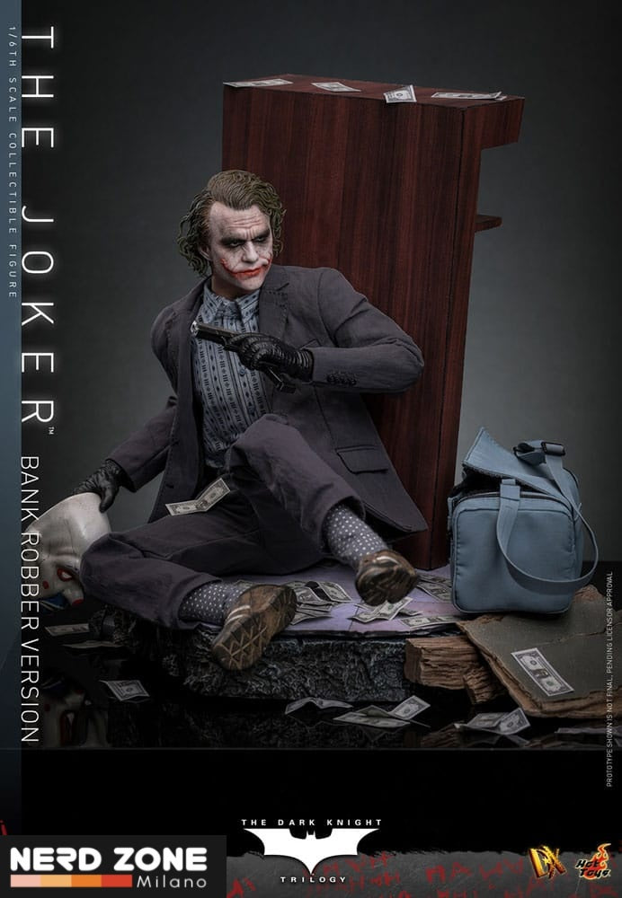 HOT TOYS - The Dark Knight DX Action Figure 1/6 The Joker (Bank Robber Version DX50) 30 cm