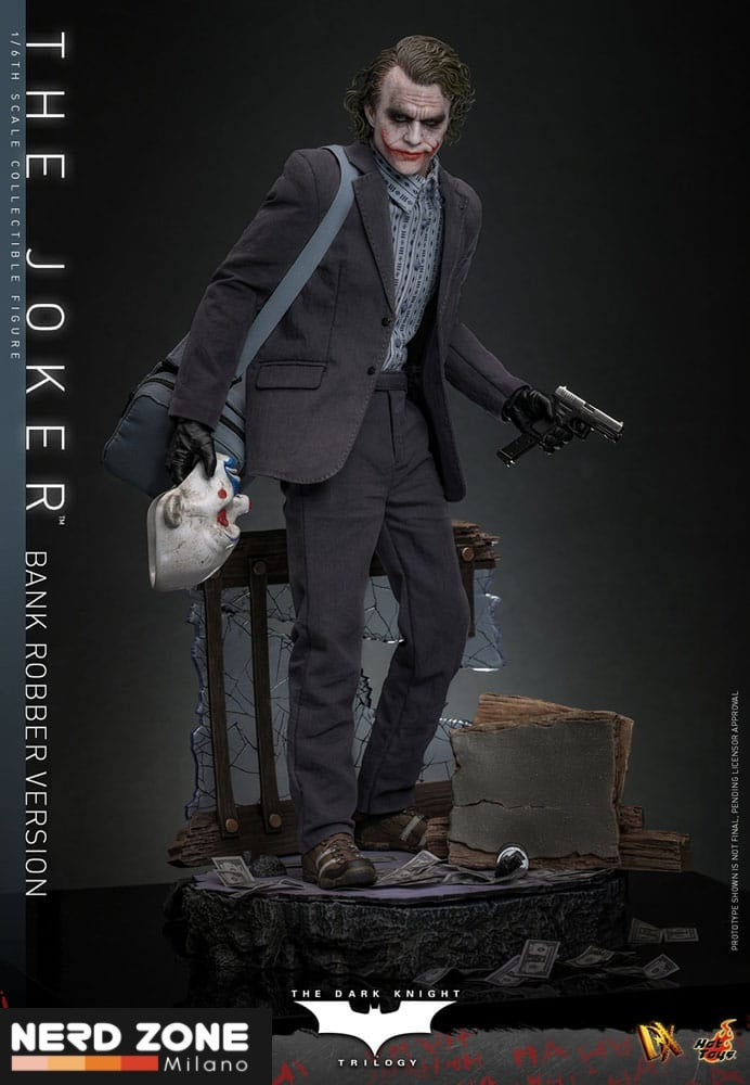 HOT TOYS - The Dark Knight DX Action Figure 1/6 The Joker (Bank Robber Version DX50) 30 cm