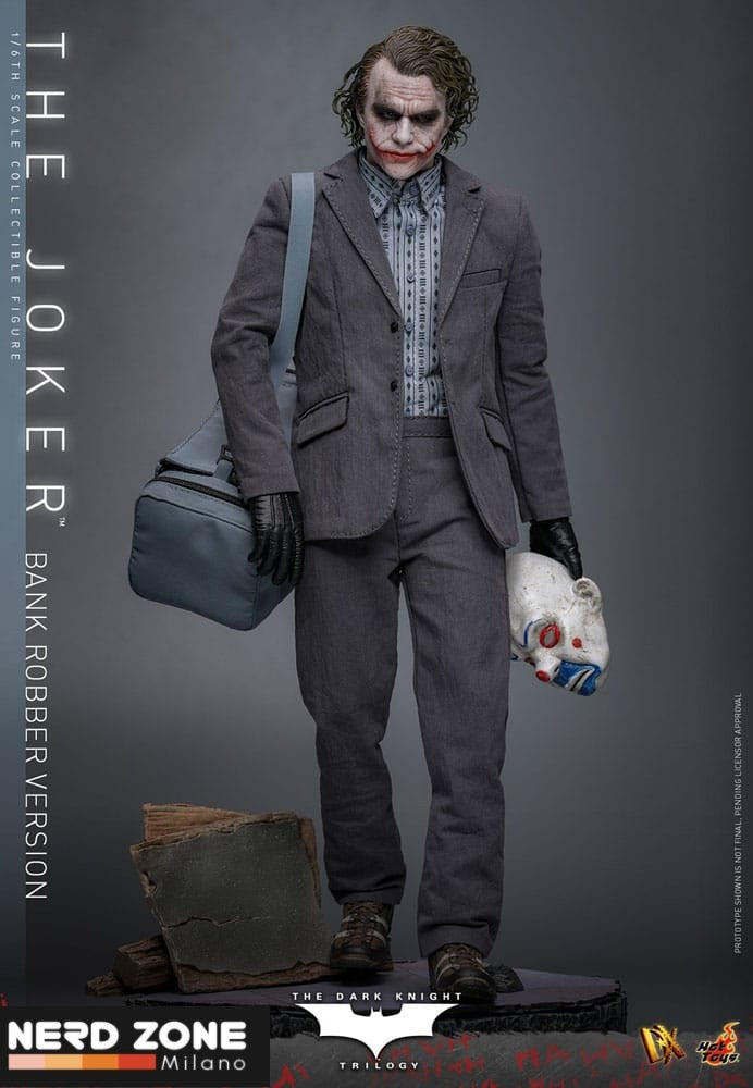 HOT TOYS - The Dark Knight DX Action Figure 1/6 The Joker (Bank Robber Version DX50) 30 cm