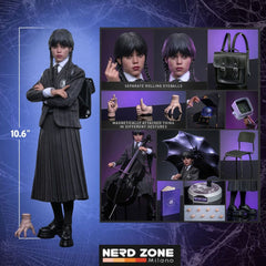 HOT TOYS - Wednesday Action Figure 1/6 Wednesday 27 cm