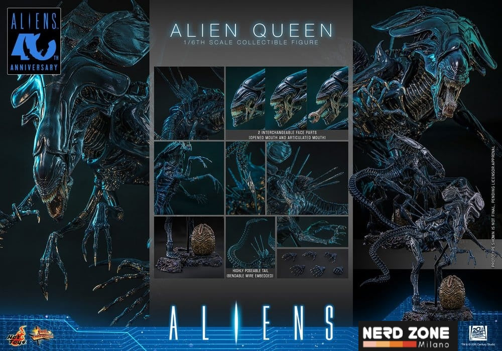 PRE ORDINE - HOT TOYS Alien Action Figure 1/6 Alien Queen 53 cm