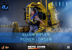 PRE ORDINE - HOT TOYS Aliens Movie Masterpiece Figure Set 1/6 Ellen Ripley and Power Loader 52 cm