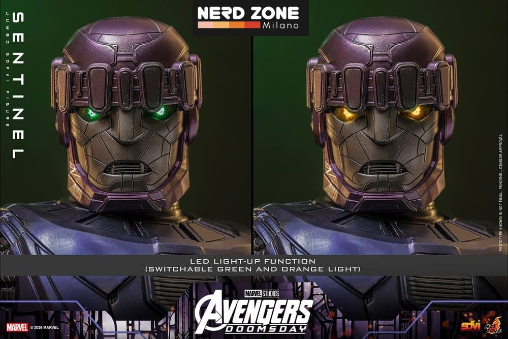 PRE ORDINE - HOT TOYS Avengers: Doomsday Marvel Sofvi Masterpiece Series Action Figure Sentinel 60 cm