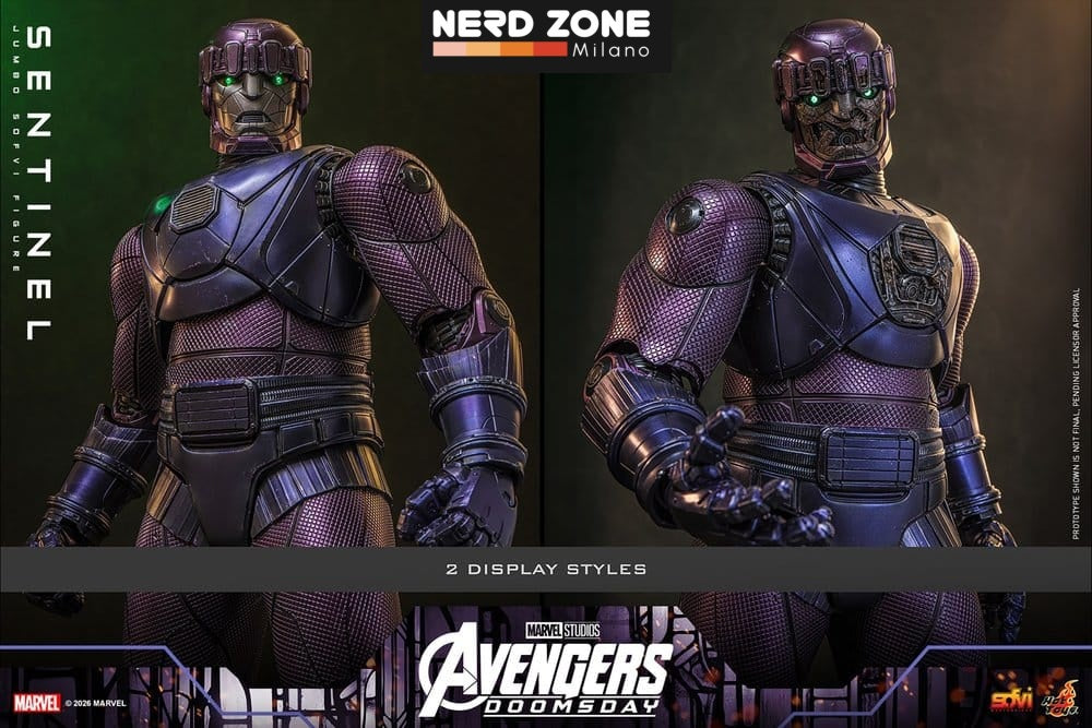 PRE ORDINE - HOT TOYS Avengers: Doomsday Marvel Sofvi Masterpiece Series Action Figure Sentinel 60 cm
