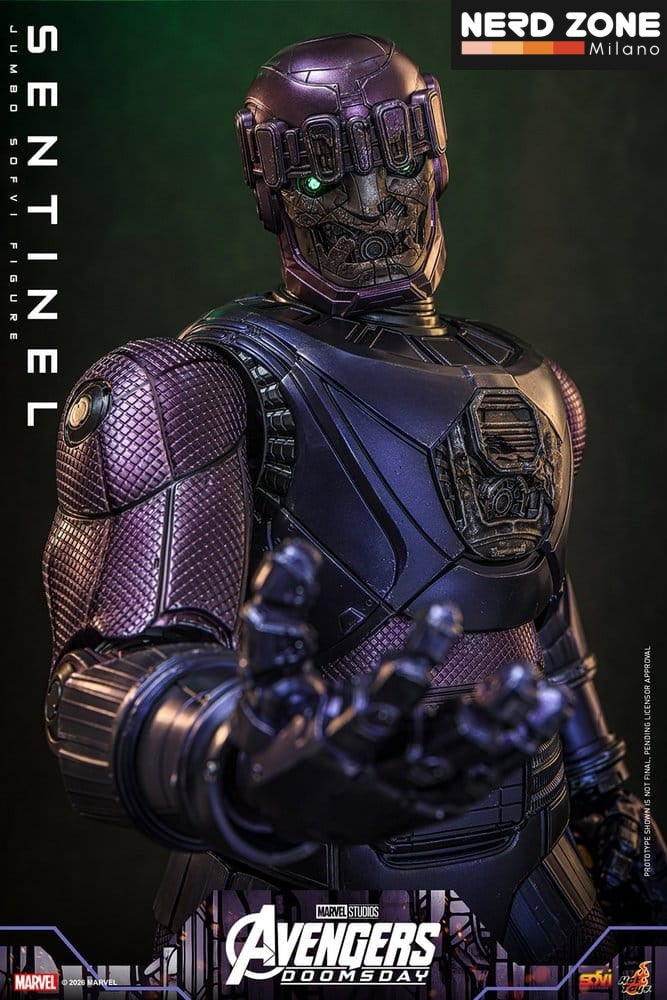 PRE ORDINE - HOT TOYS Avengers: Doomsday Marvel Sofvi Masterpiece Series Action Figure Sentinel 60 cm