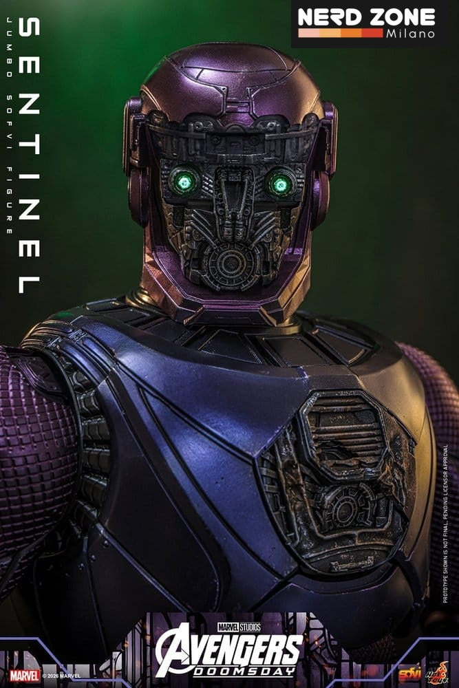PRE ORDINE - HOT TOYS Avengers: Doomsday Marvel Sofvi Masterpiece Series Action Figure Sentinel 60 cm