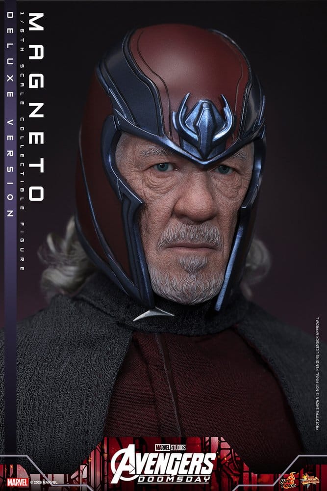 PRE ORDINE HOT TOYS - Avengers: Doomsday Movie Masterpiece Action Figure 1/6 Magneto (Deluxe Version) 30 cm