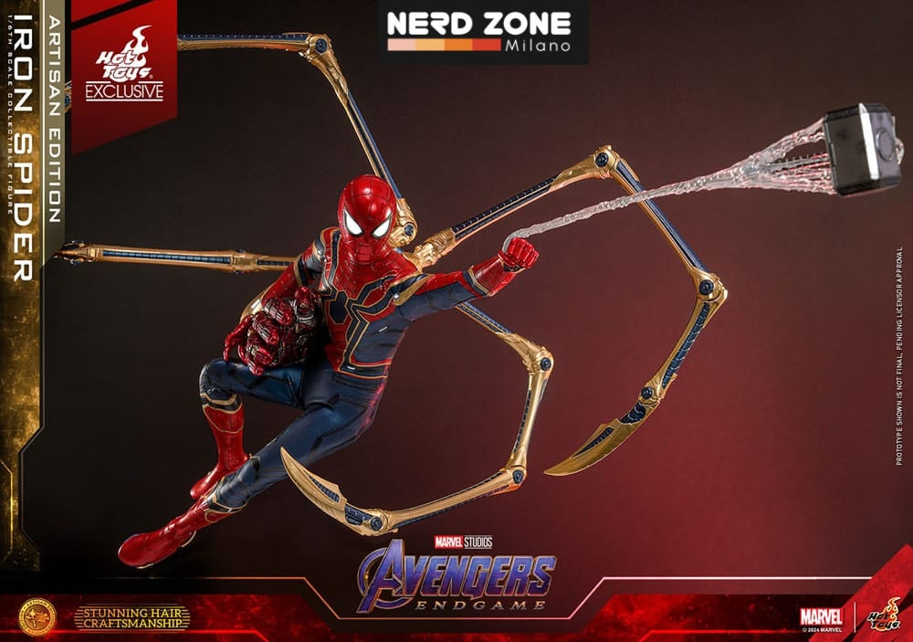 PRE ORDINE HOT TOYS Avengers: Endgame  Action Figure 1/6 Iron Spider Artisan Edition