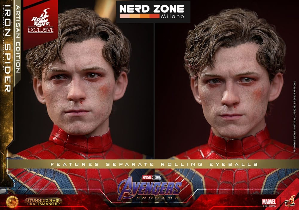 PRE ORDINE HOT TOYS Avengers: Endgame  Action Figure 1/6 Iron Spider Artisan Edition