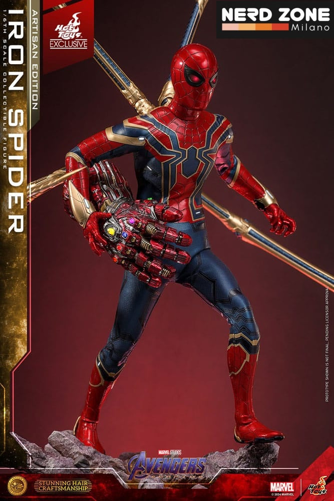 PRE ORDINE HOT TOYS Avengers: Endgame  Action Figure 1/6 Iron Spider Artisan Edition