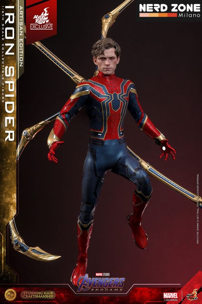 PRE ORDINE HOT TOYS Avengers: Endgame  Action Figure 1/6 Iron Spider Artisan Edition