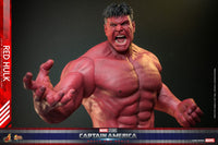 PRE ORDINE - HOT TOYS Captain America: Brave New World Movie Masterpiece Action Figure 1/6 Red Hulk 47 cm