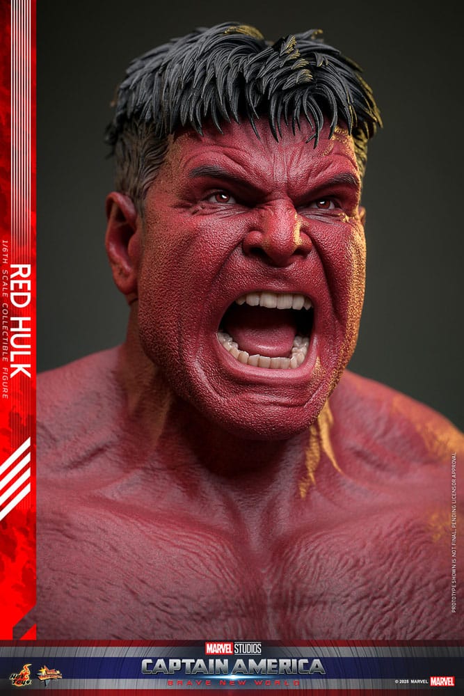 PRE ORDINE - HOT TOYS Captain America: Brave New World Movie Masterpiece Action Figure 1/6 Red Hulk 47 cm