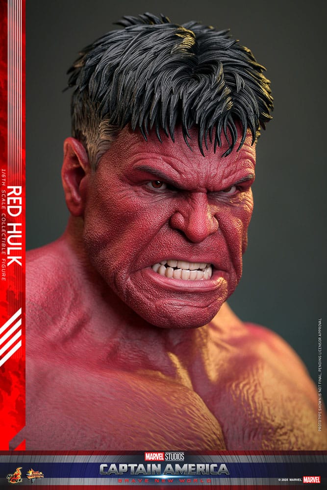 PRE ORDINE - HOT TOYS Captain America: Brave New World Movie Masterpiece Action Figure 1/6 Red Hulk 47 cm