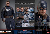 HOT TOYS Captain America: The Winter Soldier Movie Masterpiece Action Figure 1/6 Captain America (Stealth S.T.R.I.K.E. Suit) 2.0 31 cm
