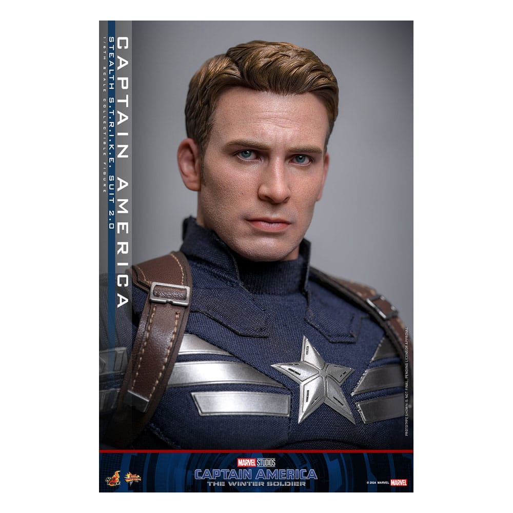 HOT TOYS Captain America: The Winter Soldier Movie Masterpiece Action Figure 1/6 Captain America (Stealth S.T.R.I.K.E. Suit) 2.0 31 cm