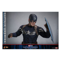 HOT TOYS Captain America: The Winter Soldier Movie Masterpiece Action Figure 1/6 Captain America (Stealth S.T.R.I.K.E. Suit) 2.0 31 cm