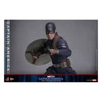 HOT TOYS Captain America: The Winter Soldier Movie Masterpiece Action Figure 1/6 Captain America (Stealth S.T.R.I.K.E. Suit) 2.0 31 cm