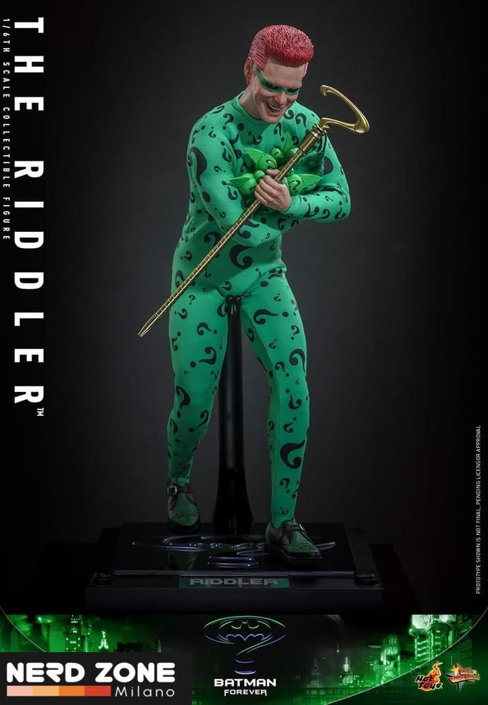 PRE ORDINE - HOT TOYS DC Comics Batman Forever Movie Masterpiece Action Figure 1/6 Riddler 31 cm