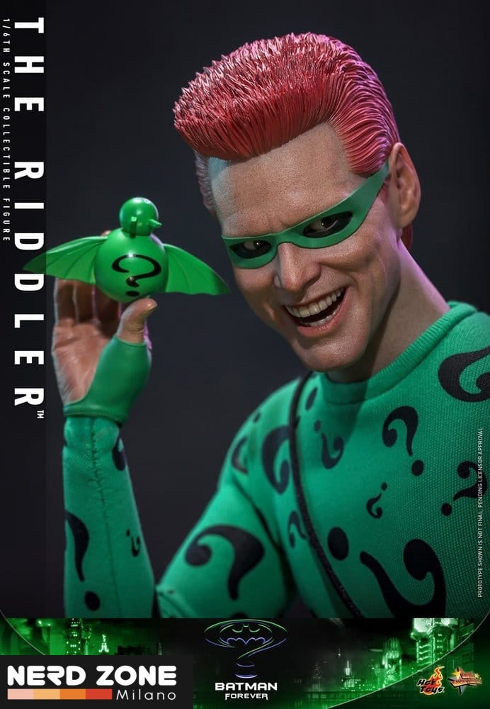PRE ORDINE - HOT TOYS DC Comics Batman Forever Movie Masterpiece Action Figure 1/6 Riddler 31 cm