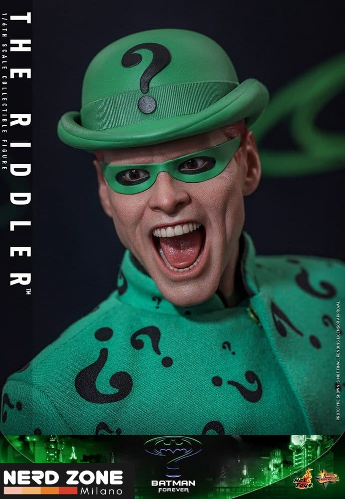 PRE ORDINE - HOT TOYS DC Comics Batman Forever Movie Masterpiece Action Figure 1/6 Riddler 31 cm