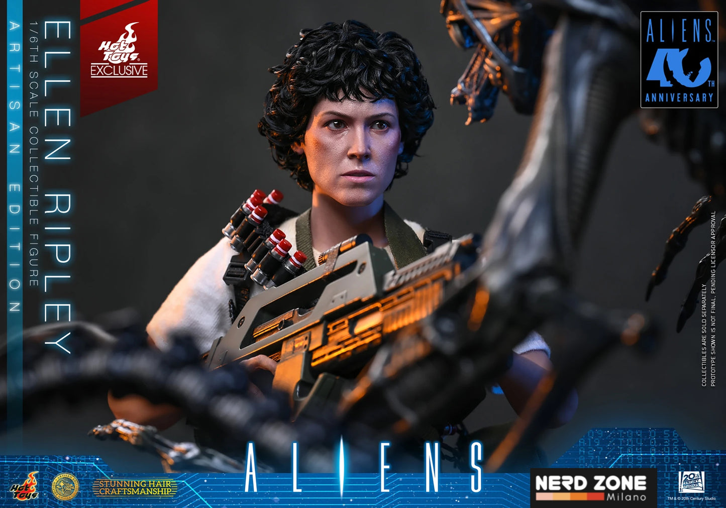 PRE ORDINE HOT TOYS Ellen Ripley (ARTISAN Edition Deluxe Version) MMS896AE