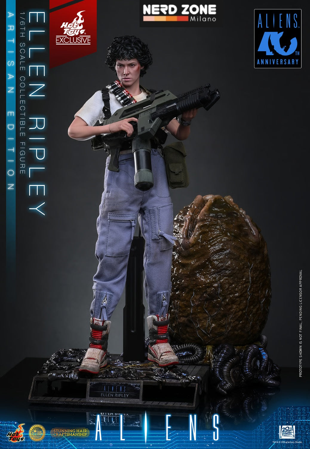 PRE ORDINE HOT TOYS Ellen Ripley (ARTISAN Edition Deluxe Version) MMS896AE