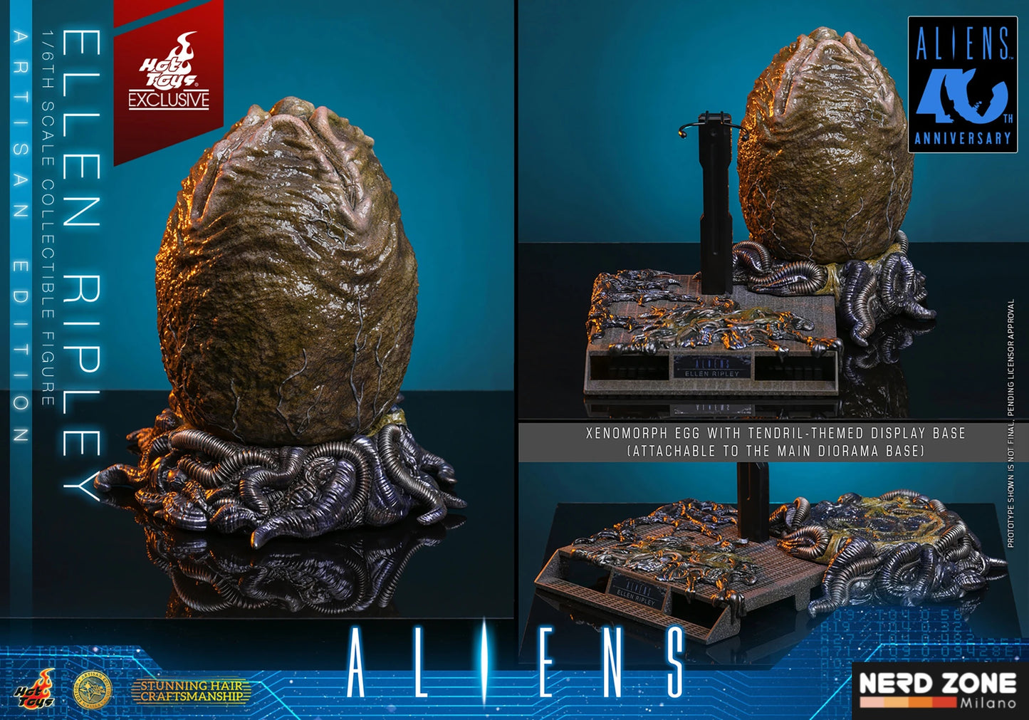 PRE ORDINE HOT TOYS Ellen Ripley (ARTISAN Edition Deluxe Version) MMS896AE