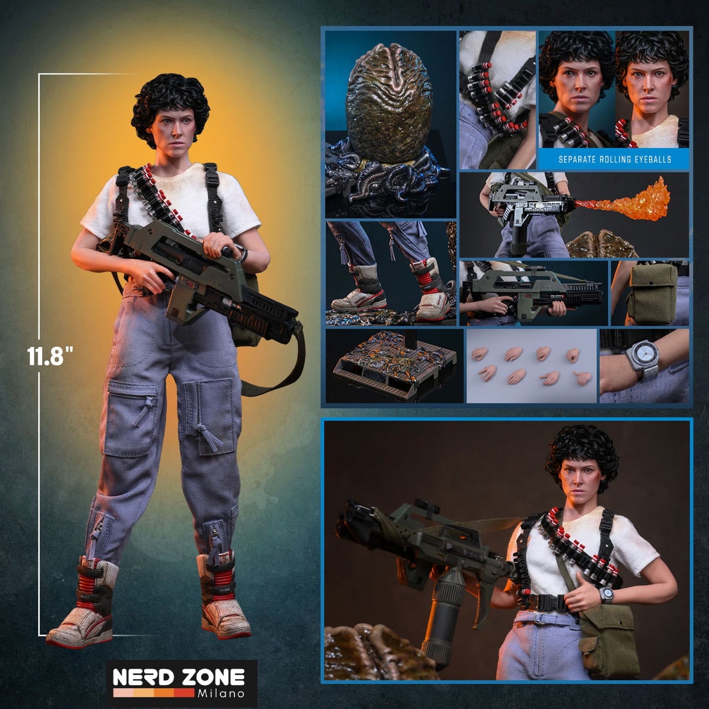 PRE ORDINE HOT TOYS Ellen Ripley (ARTISAN Edition Deluxe Version) MMS896AE