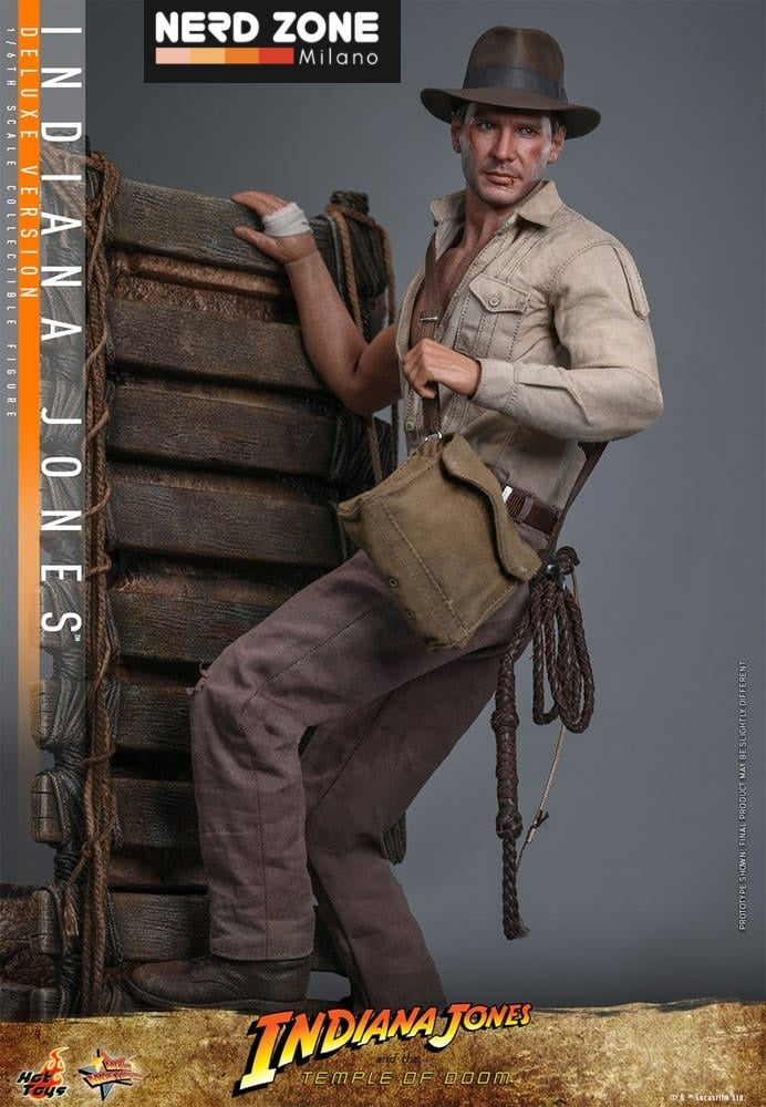 PRE ORDINE - HOT TOYS - Indiana Jones Movie Masterpiece Action Figure 1/6 Indiana Jones (Deluxe Version) 30 cm