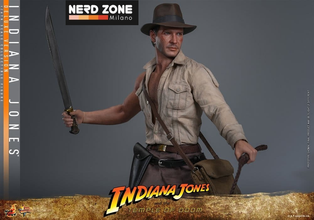 PRE ORDINE - HOT TOYS - Indiana Jones Movie Masterpiece Action Figure 1/6 Indiana Jones (Deluxe Version) 30 cm