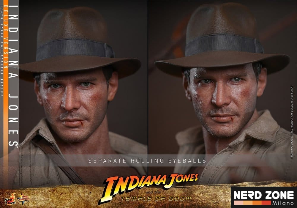 PRE ORDINE - HOT TOYS - Indiana Jones Movie Masterpiece Action Figure 1/6 Indiana Jones (Deluxe Version) 30 cm