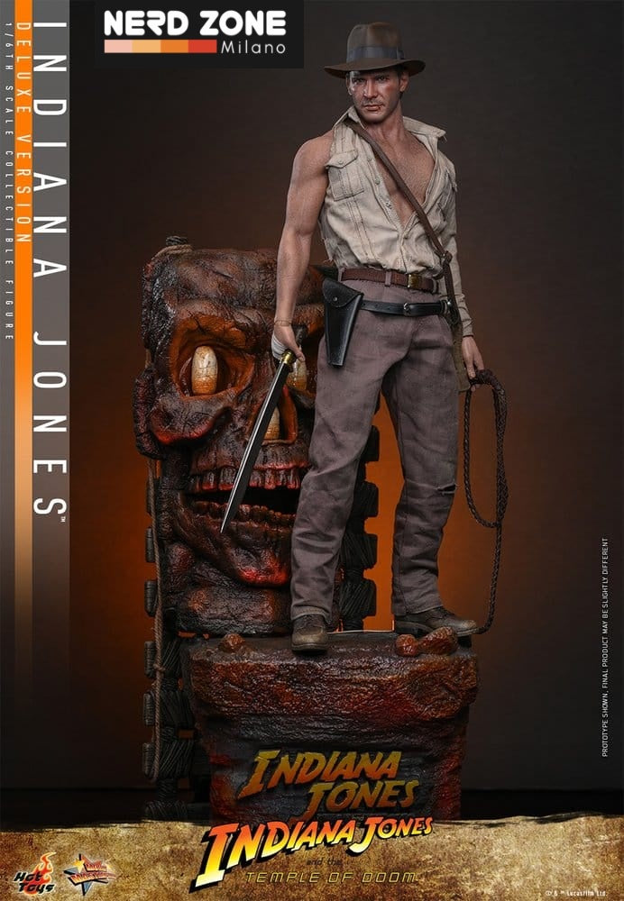 PRE ORDINE - HOT TOYS - Indiana Jones Movie Masterpiece Action Figure 1/6 Indiana Jones (Deluxe Version) 30 cm