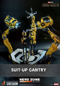 HOT TOYS Iron Man 2 Accessories Collection Series Iron Man Suit-Up Gantry
