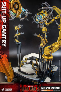 HOT TOYS Iron Man 2 Accessories Collection Series Iron Man Suit-Up Gantry