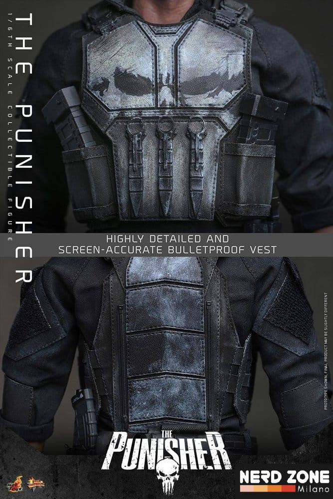 PRE ORDINE - HOT TOYS Marvel Action Figure 1/6 The Punisher 31 cm