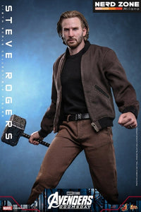 PRE ORDINE - HOT TOYS Marvel Avengers: Doomsday Movie Masterpiece Action Figure 1/6 Steve Rogers 31 cm