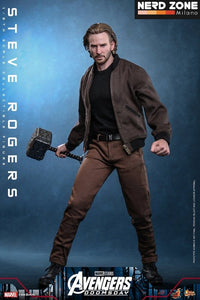 PRE ORDINE - HOT TOYS Marvel Avengers: Doomsday Movie Masterpiece Action Figure 1/6 Steve Rogers 31 cm