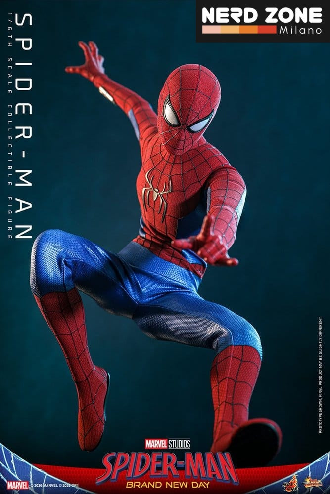 PRE ORDINE - HOT TOYS Marvel Spider-Man: Brand New Day Action Figure 1/6 Spider-Man 29 cm