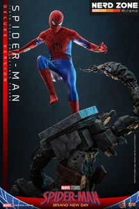 PRE ORDINE - HOT TOYS Marvel Spider-Man: Brand New Day Action Figure 1/6 Spider-Man (Deluxe Version) 29 cm
