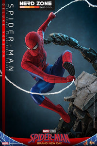 PRE ORDINE - HOT TOYS Marvel Spider-Man: Brand New Day Action Figure 1/6 Spider-Man (Deluxe Version) 29 cm