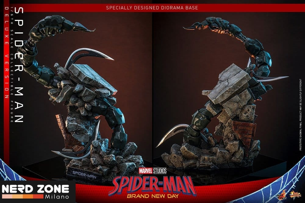 PRE ORDINE - HOT TOYS Marvel Spider-Man: Brand New Day Action Figure 1/6 Spider-Man (Deluxe Version) 29 cm