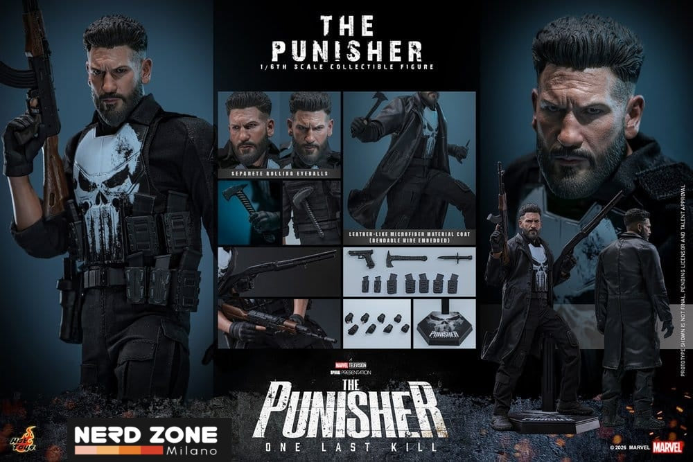 PRE ORDINE - HOT TOYS Marvel Television Masterpiece Action Figure 1/6 The Punisher 31 cm
