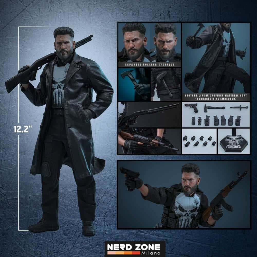 PRE ORDINE - HOT TOYS Marvel Television Masterpiece Action Figure 1/6 The Punisher 31 cm