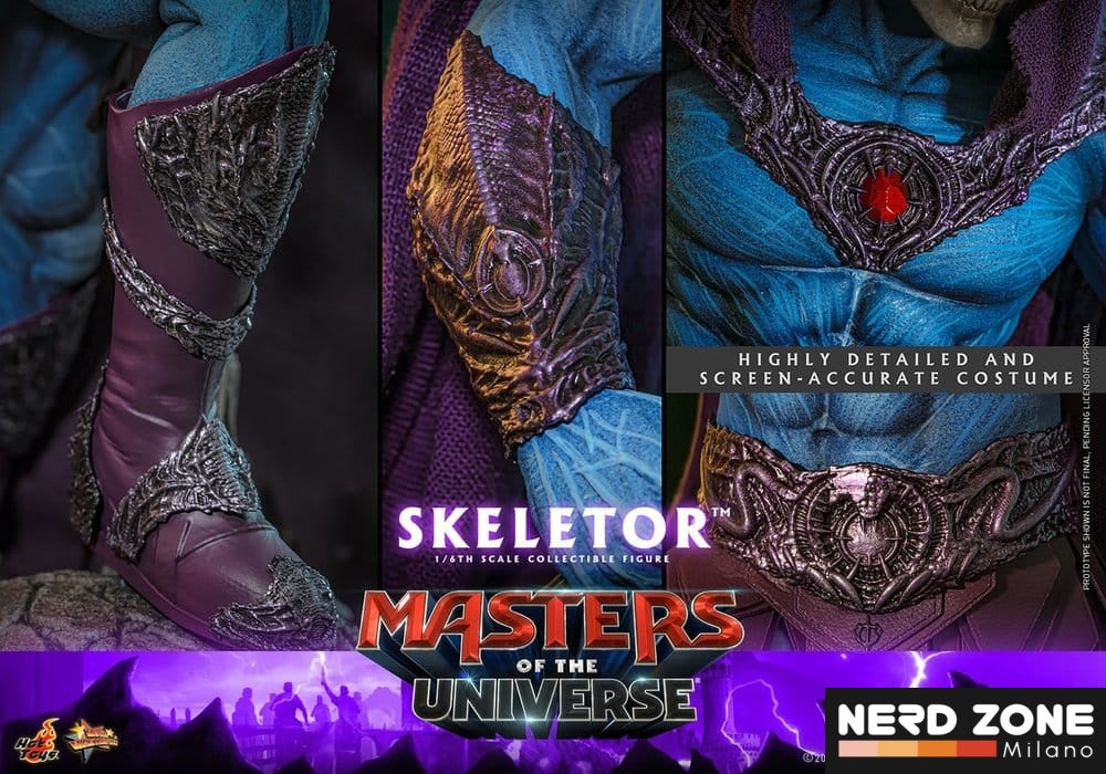 PRE ORDINE - HOT TOYS Masters of the Universe Movie Masterpiece Action Figure 1/6 Skeletor 31 cm
