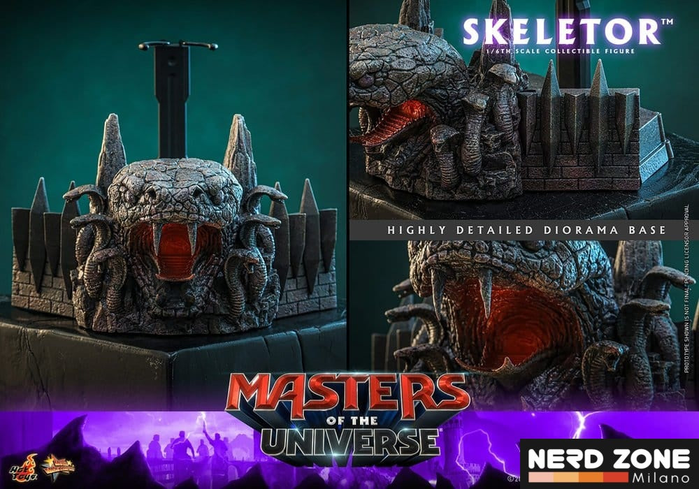 PRE ORDINE - HOT TOYS Masters of the Universe Movie Masterpiece Action Figure 1/6 Skeletor 31 cm
