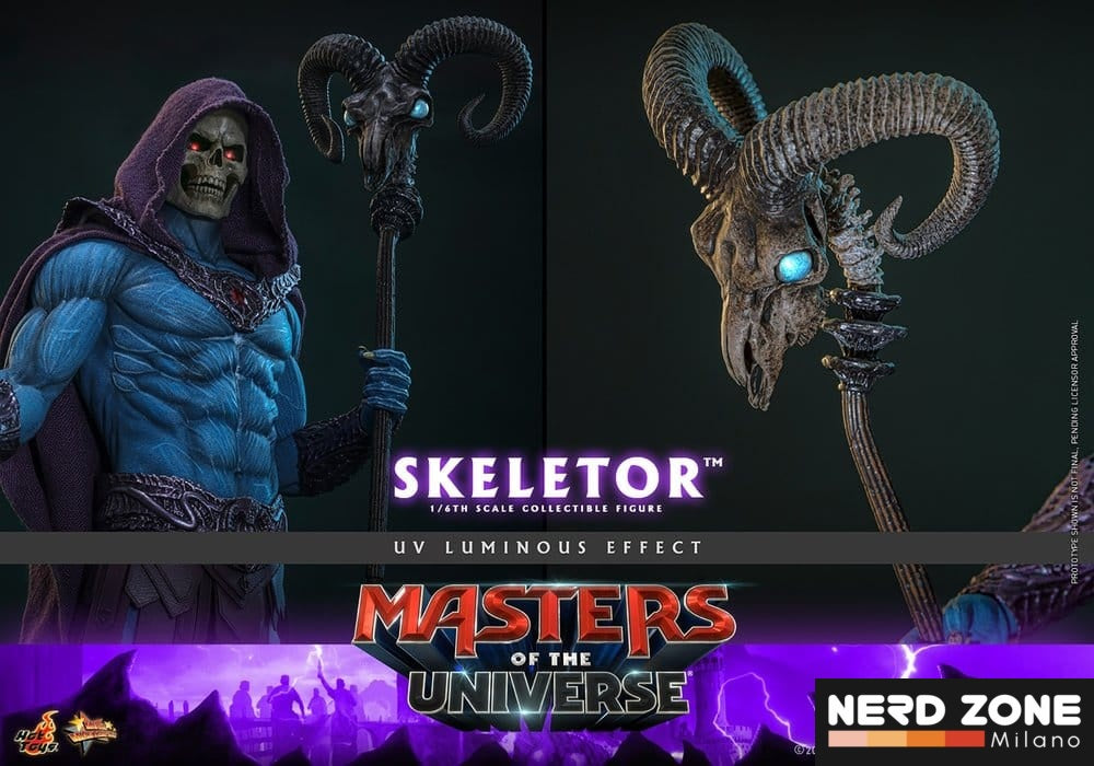 PRE ORDINE - HOT TOYS Masters of the Universe Movie Masterpiece Action Figure 1/6 Skeletor 31 cm