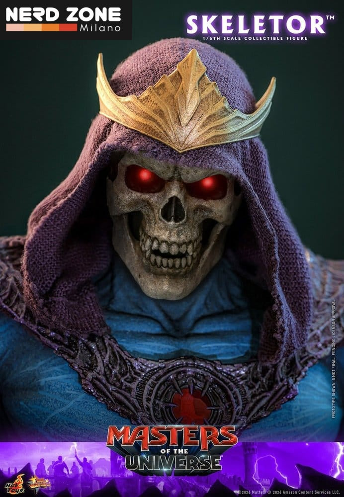 PRE ORDINE - HOT TOYS Masters of the Universe Movie Masterpiece Action Figure 1/6 Skeletor 31 cm