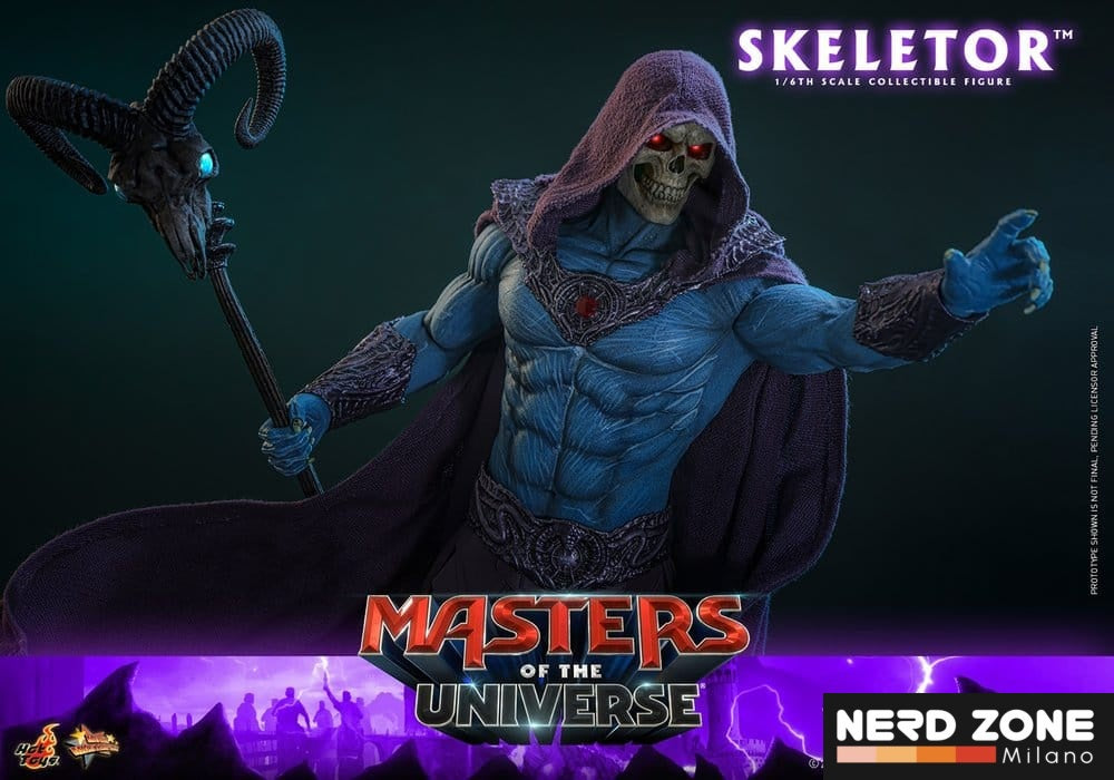 PRE ORDINE - HOT TOYS Masters of the Universe Movie Masterpiece Action Figure 1/6 Skeletor 31 cm
