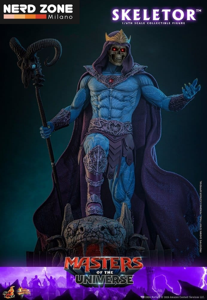 PRE ORDINE - HOT TOYS Masters of the Universe Movie Masterpiece Action Figure 1/6 Skeletor 31 cm